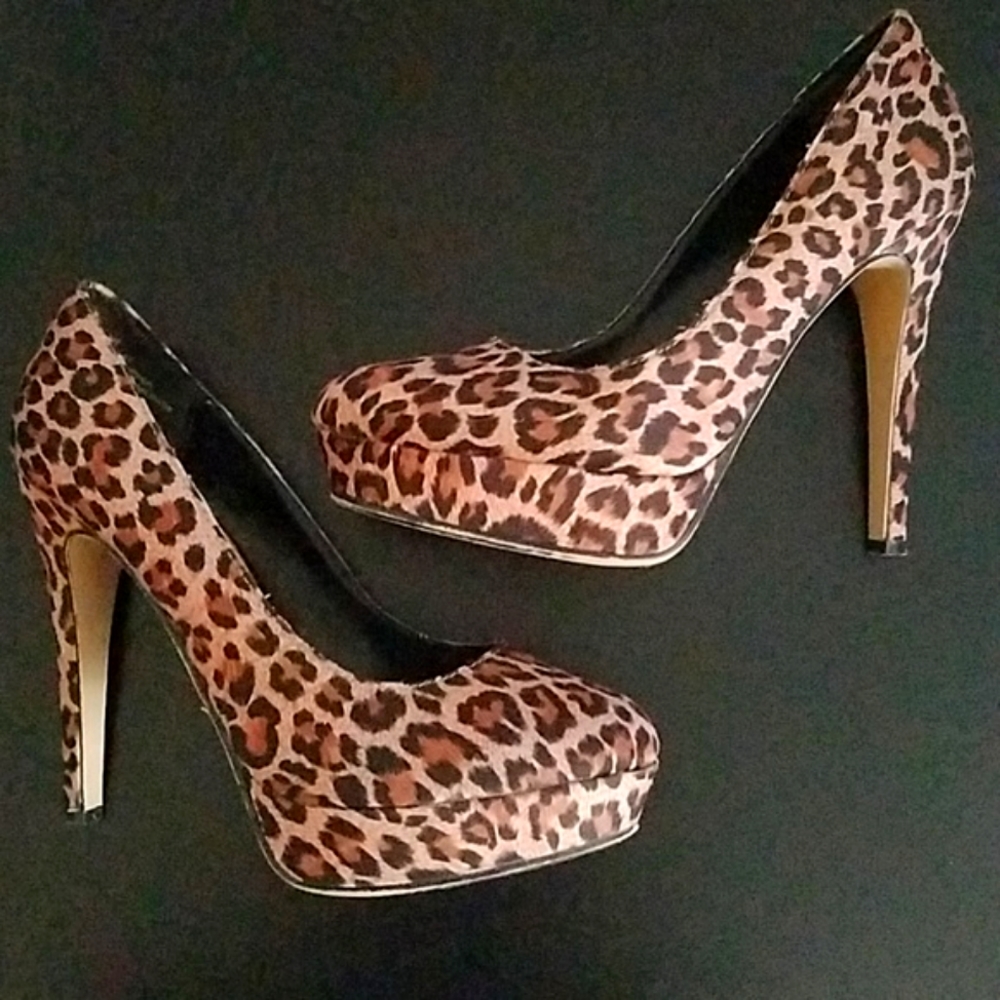Leopard Print Heels
